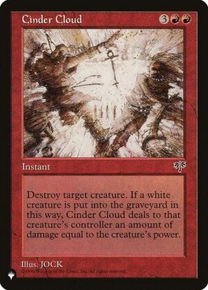 Cinder Cloud<br /><span class="collector-number">Collector No. MIR-165</span>