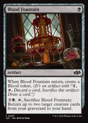 Blood Fountain<br /><span class="collector-number">Collector No. 407</span>