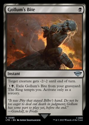 Gollum's Bite<br /><span class="collector-number">Collector No. 85</span>