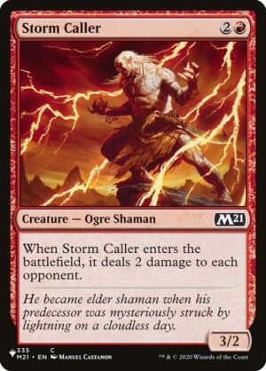 Storm Caller<br /><span class="collector-number">Collector No. M21-335</span>
