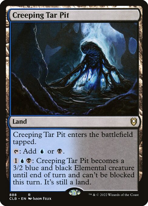 Creeping Tar Pit<br /><span class="collector-number">Collector No. 888</span>