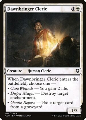 Dawnbringer Cleric<br /><span class="collector-number">Collector No. 15</span>