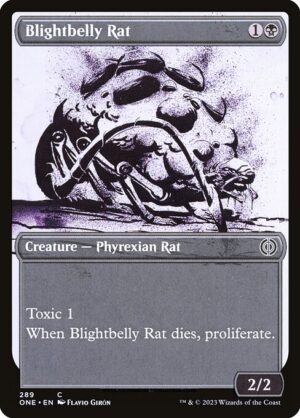 Blightbelly Rat - Foil<br /><span class="collector-number">Collector No. 289</span>