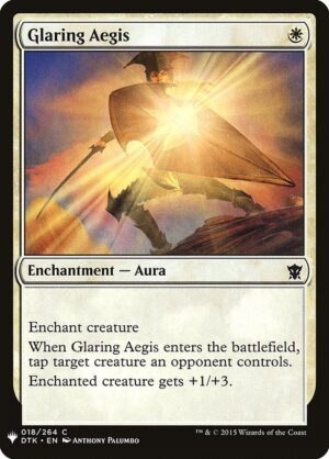 Glaring Aegis<br /><span class="collector-number">Collector No. DTK-18</span>