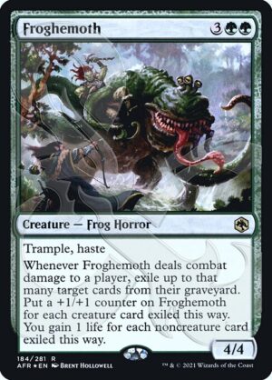 Froghemoth - Foil<br /><span class="collector-number">Collector No. 184a</span>