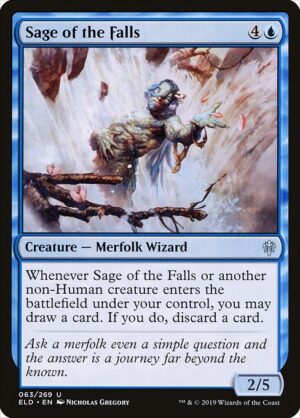 Sage of the Falls<br /><span class="collector-number">Collector No. 63</span>