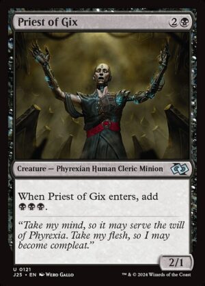Priest of Gix<br /><span class="collector-number">Collector No. 121</span>
