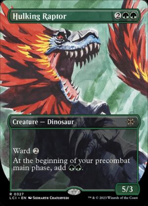 Hulking Raptor<br /><span class="collector-number">Collector No. 327</span>