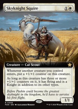 Skyknight Squire - Foil<br /><span class="collector-number">Collector No. 448</span>