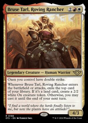 Bruse Tarl, Roving Rancher<br /><span class="collector-number">Collector No. 198</span>