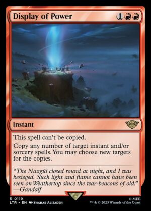 Display of Power<br /><span class="collector-number">Collector No. 119</span>