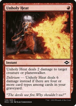 Unholy Heat<br /><span class="collector-number">Collector No. 145</span>