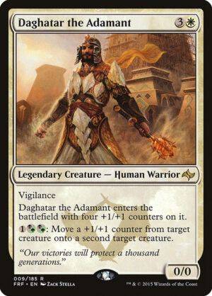 Daghatar the Adamant<br /><span class="collector-number">Collector No. 9</span>