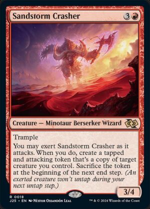 Sandstorm Crasher<br /><span class="collector-number">Collector No. 18</span>