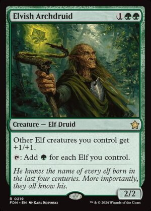 Elvish Archdruid<br /><span class="collector-number">Collector No. 219</span>