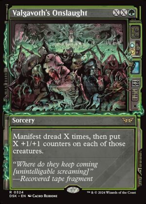 Valgavoth's Onslaught - Foil<br /><span class="collector-number">Collector No. 324</span>