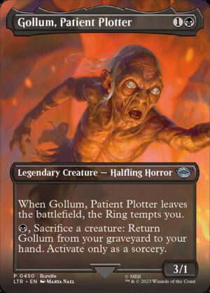 Gollum, Patient Plotter - Foil<br /><span class="collector-number">Collector No. 450</span>