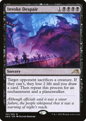 Invoke Despair - Foil<br /><span class="collector-number">Collector No. 101</span>