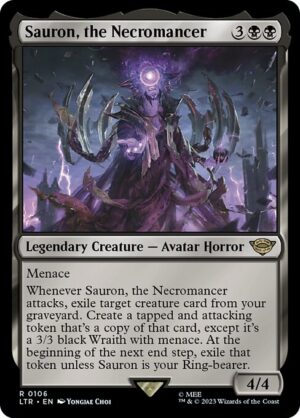 Sauron, the Necromancer<br /><span class="collector-number">Collector No. 106</span>