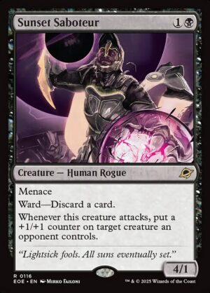 Sunset Saboteur<br /><span class="collector-number">Collector No. 116</span>