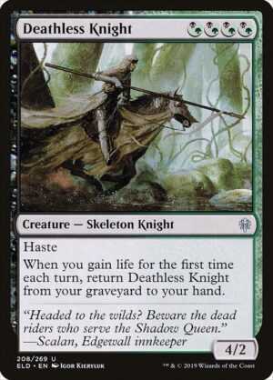 Deathless Knight<br /><span class="collector-number">Collector No. 208</span>