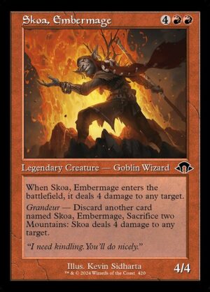 Skoa, Embermage<br /><span class="collector-number">Collector No. 420</span>