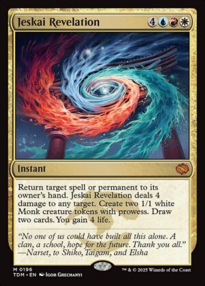 Jeskai Revelation<br /><span class="collector-number">Collector No. 196</span>