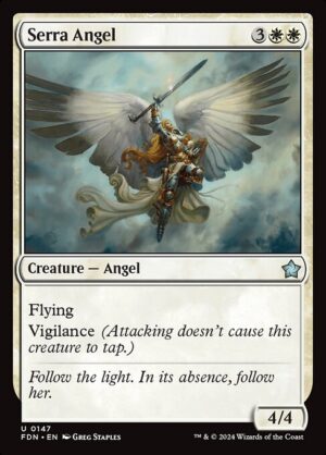 Serra Angel - Foil<br /><span class="collector-number">Collector No. 147</span>