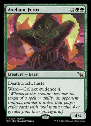 Axebane Ferox - Foil<br /><span class="collector-number">Collector No. 428</span>