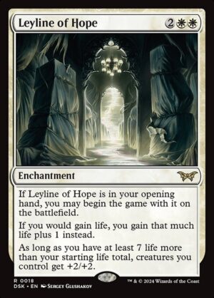 Leyline of Hope - Foil<br /><span class="collector-number">Collector No. 18</span>