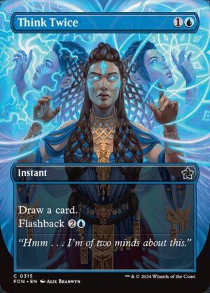 Think Twice - Foil<br /><span class="collector-number">Collector No. 315</span>