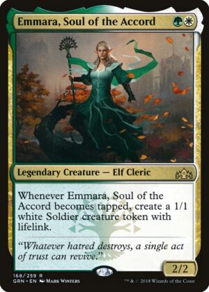 Emmara, Soul of the Accord<br /><span class="collector-number">Collector No. 168</span>