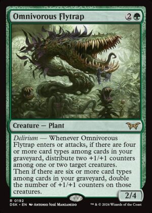 Omnivorous Flytrap - Foil<br /><span class="collector-number">Collector No. 192</span>
