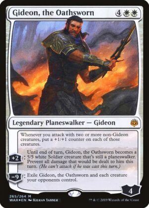 Gideon, the Oathsworn - Foil<br /><span class="collector-number">Collector No. 265</span>