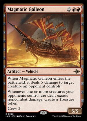 Magmatic Galleon<br /><span class="collector-number">Collector No. 157</span>