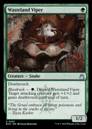 Wasteland Viper - Foil<br /><span class="collector-number">Collector No. 160</span>