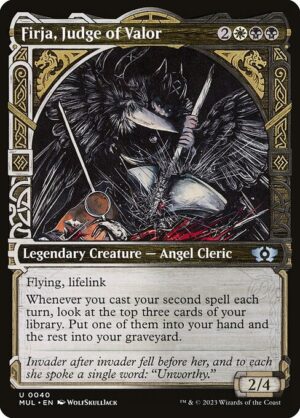 Firja, Judge of Valor - Foil<br /><span class="collector-number">Collector No. 40</span>