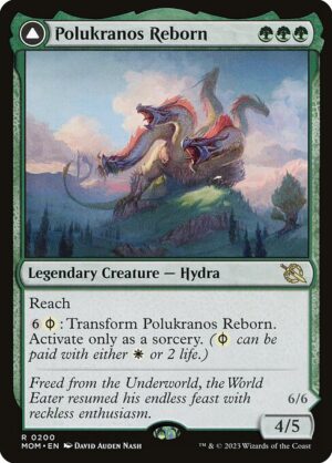 Polukranos Reborn // Polukranos, Engine of Ruin - Foil<br /><span class="collector-number">Collector No. 200</span>