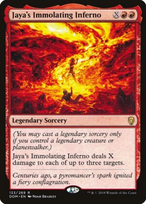 Jaya's Immolating Inferno<br /><span class="collector-number">Collector No. 133</span>