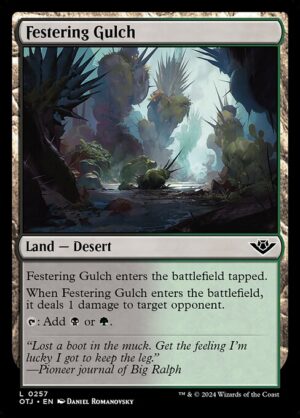 Festering Gulch - Foil<br /><span class="collector-number">Collector No. 257</span>