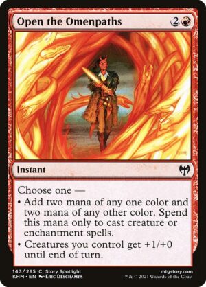 Open the Omenpaths<br /><span class="collector-number">Collector No. 143</span>