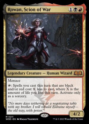 Rowan, Scion of War - Foil<br /><span class="collector-number">Collector No. 211</span>