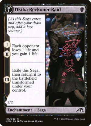 Okiba Reckoner Raid // Nezumi Road Captain<br /><span class="collector-number">Collector No. 117</span>
