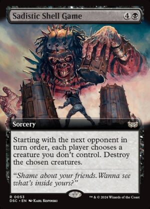 Sadistic Shell Game<br /><span class="collector-number">Collector No. 53</span>