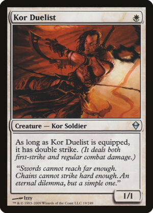 Kor Duelist<br /><span class="collector-number">Collector No. 19</span>