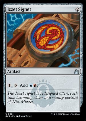 Izzet Signet - Foil<br /><span class="collector-number">Collector No. 261</span>