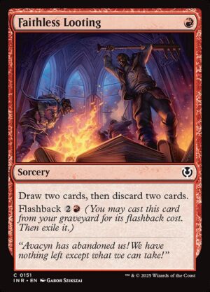 Faithless Looting - Foil<br /><span class="collector-number">Collector No. 151</span>