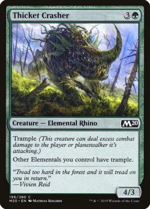 Thicket Crasher<br /><span class="collector-number">Collector No. 196</span>