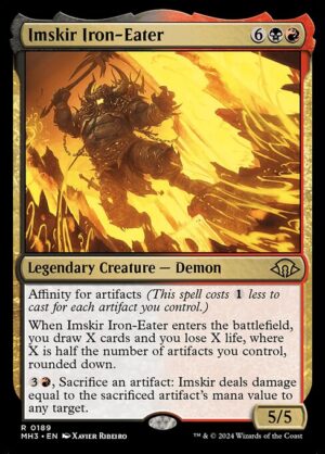 Imskir Iron-Eater - Foil<br /><span class="collector-number">Collector No. 189</span>