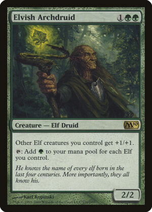 Elvish Archdruid - Foil<br /><span class="collector-number">Collector No. 176</span>